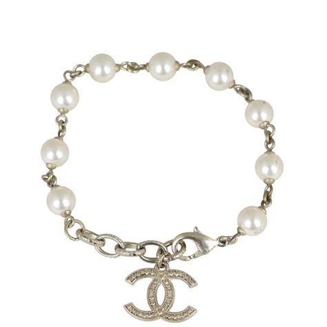 chanel chain bracelet 2015|chanel pearl bracelet price.